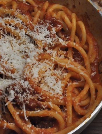 Spaghettoni all'amatriciana
