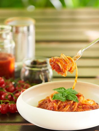 spaghetti ai 5 pomodori